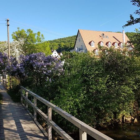Apartment Pegnitzmühle mit Pegnitzinsel Vorra Exterior foto